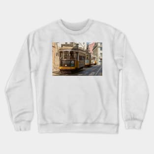 Historic Lisbon trams Crewneck Sweatshirt
